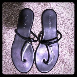 Two pairs of sandals